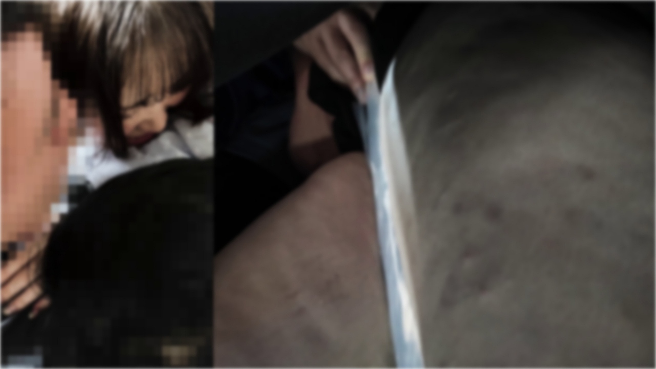 【窃吸/嫌叫】※超遅延電車で乳を吸われまくる女子大生。自然の恵みに万々歳。