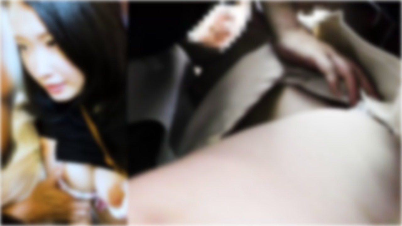 【OL/プシャァ!!!】全身痙攣ズボブピュ爆乳会社員。脳天×膣奥逝きでパンティ汚損させながら降車。