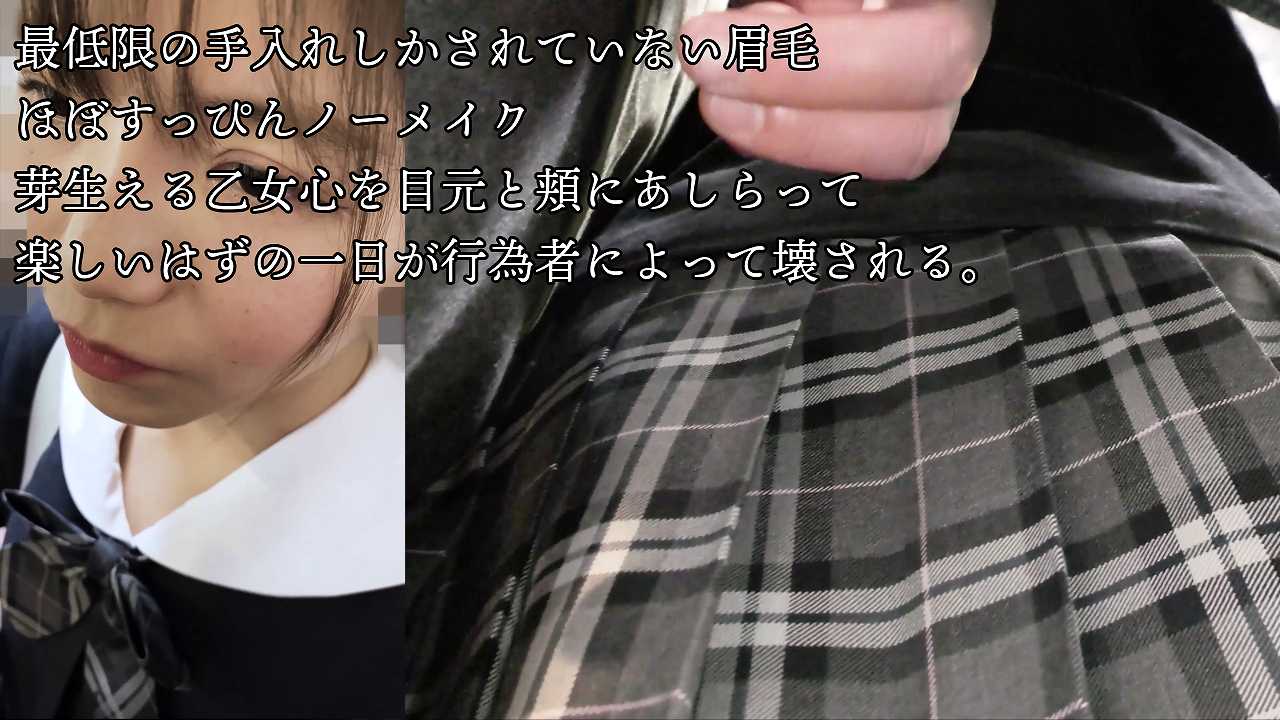 [窓際集団ナブリ]暴れ回る体育会系女学生。ドア横押詰め胸部公開露出で一斉窃触。