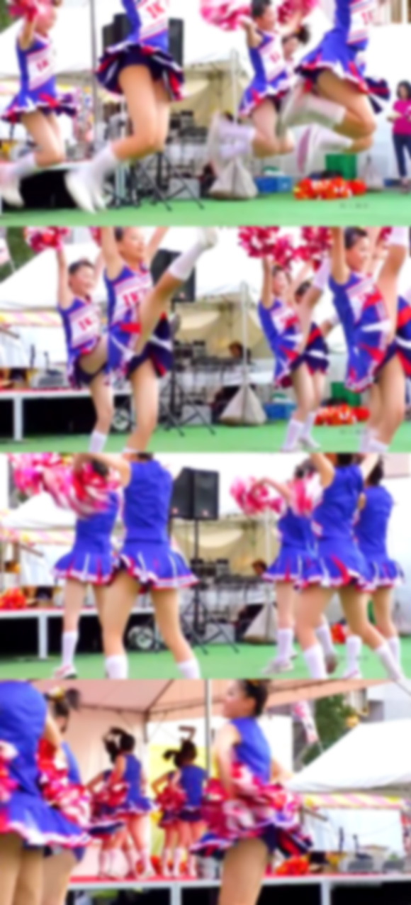 女子校生チアー。もぅ何も語る事はありません素晴らしい。ただただ可愛いです。