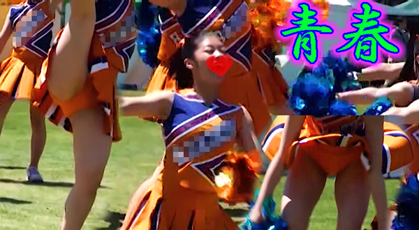 PALPIS PPV 68900 期間限定。女子校生チア(強豪校)の演技ってホントに妖精が飛んでる(戯れてる?)って感じ何だが…。