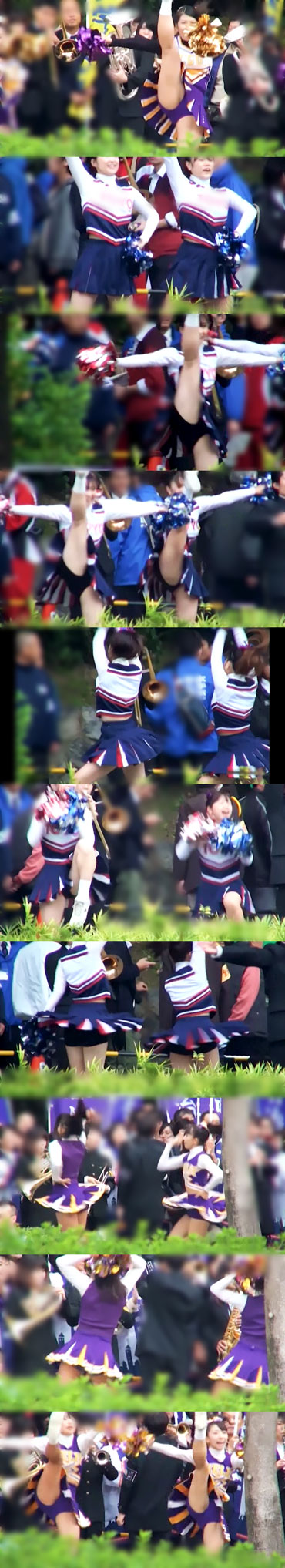 女子大生チアリーダー美人厳選スペシャル未公開セット