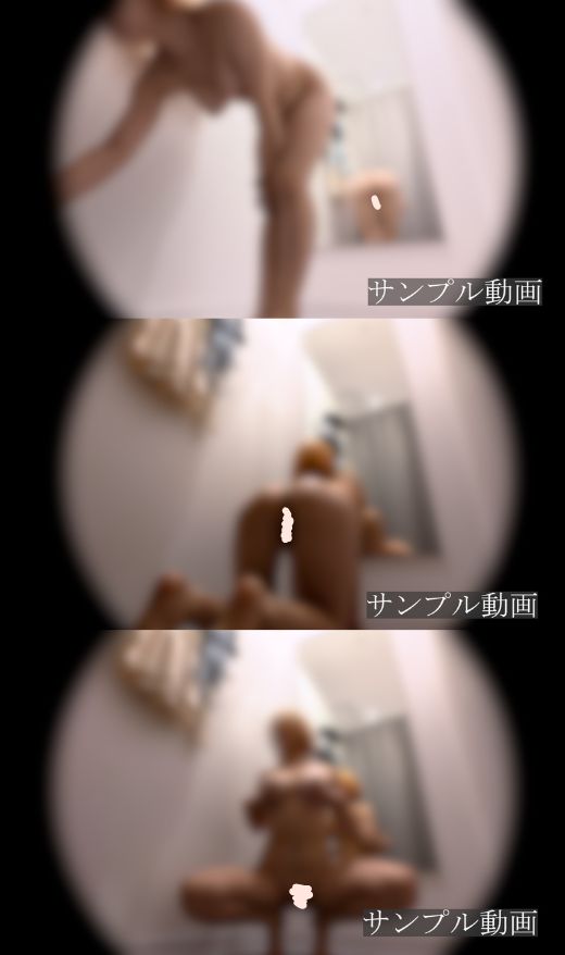 サンプル動画【ムチムチ美女の試着室】ミニスカ私服から全裸へ!二度おいしい透けパンと極上ボディ