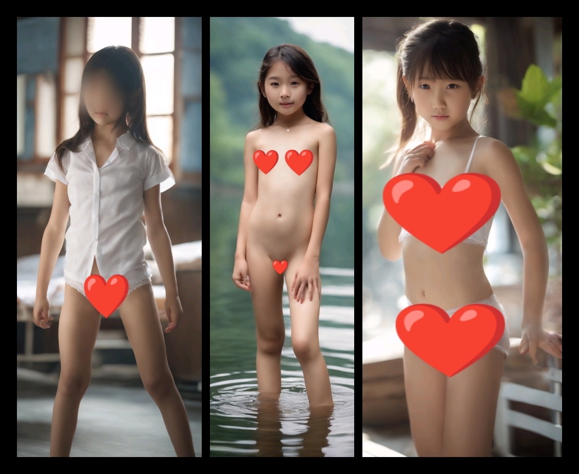 【AI少女】ランジェリーモデル＋入浴モデル写真集(2作目)