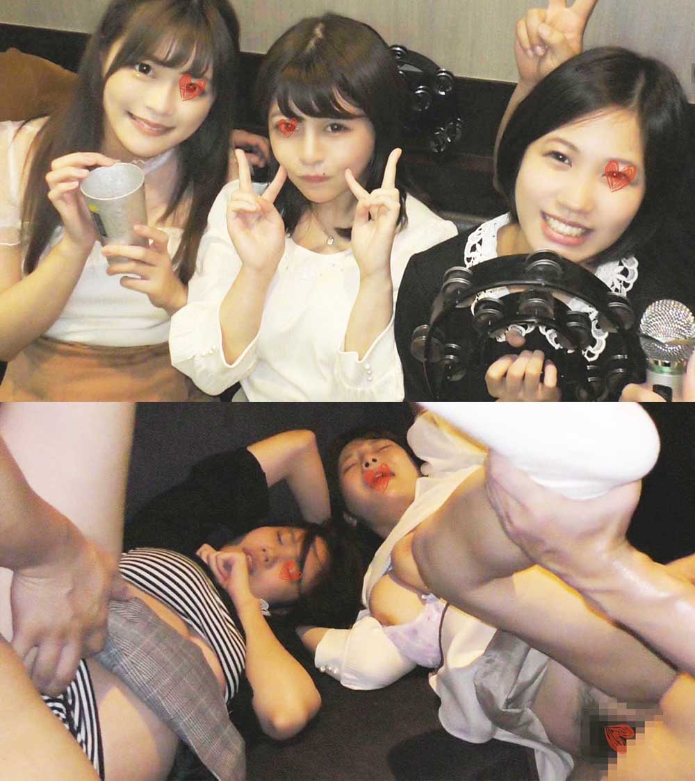 誕生日カラオケパーティー・有名ミッション私大アナウンス研究会女子3名①《限定最高画質》