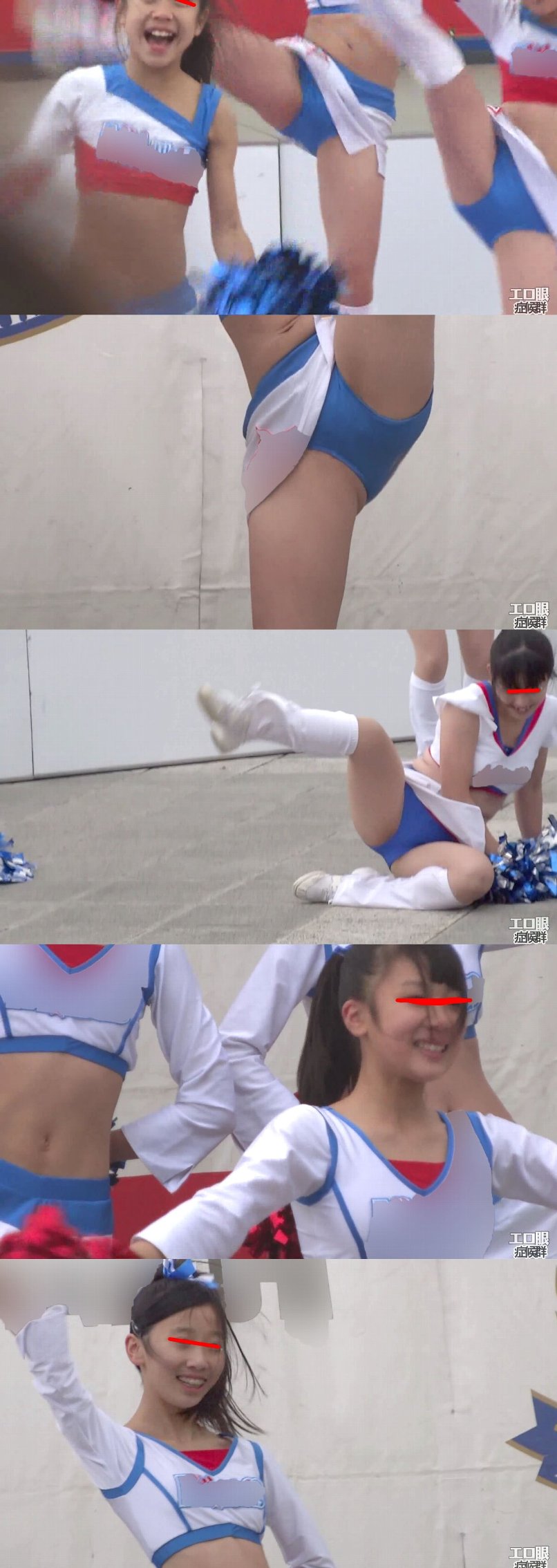 チアアンスコキックスマイル07【高画質】研修生が若すぎ!最年少メンバー開脚列伝