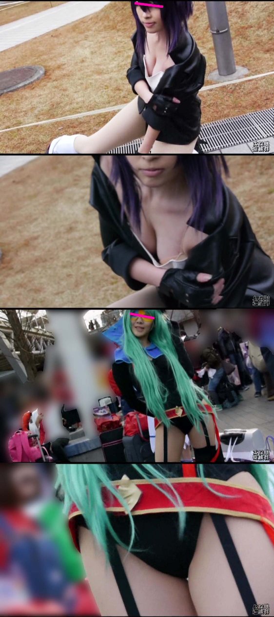 コスプレイヤー激烈露出事情08【ドロンジョ！クイコミ綾波レイ!女格闘家】