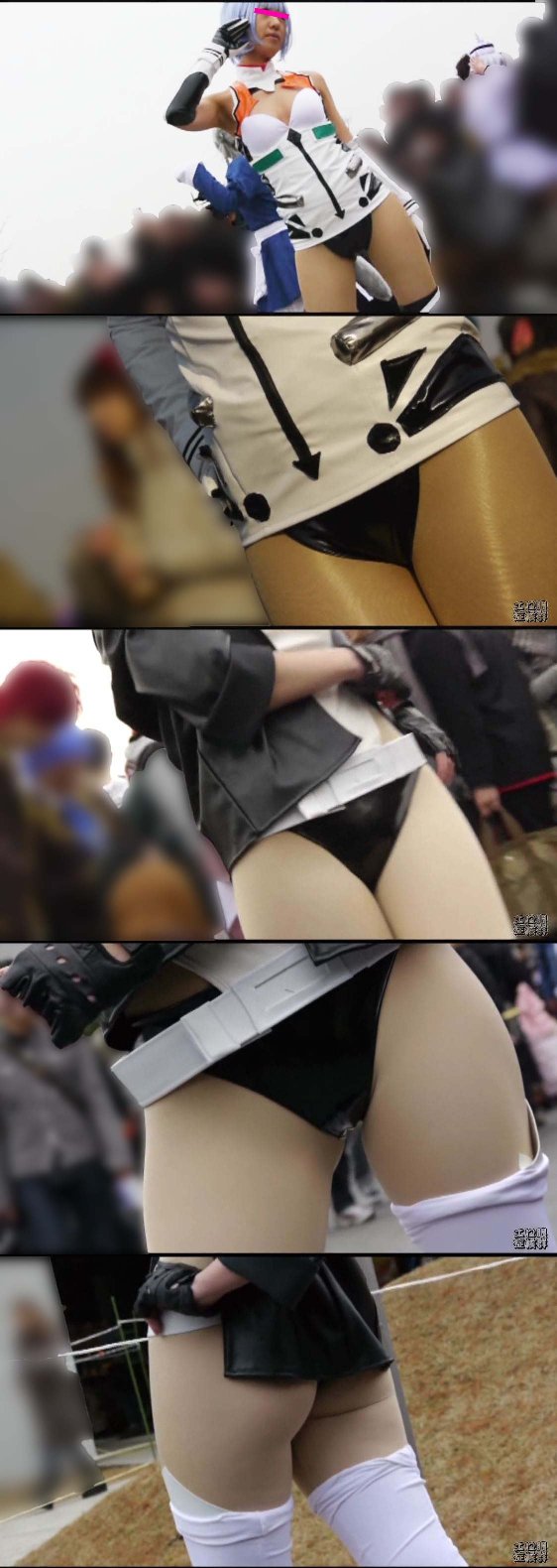 コスプレイヤー激烈露出事情08【ドロンジョ！クイコミ綾波レイ!女格闘家】