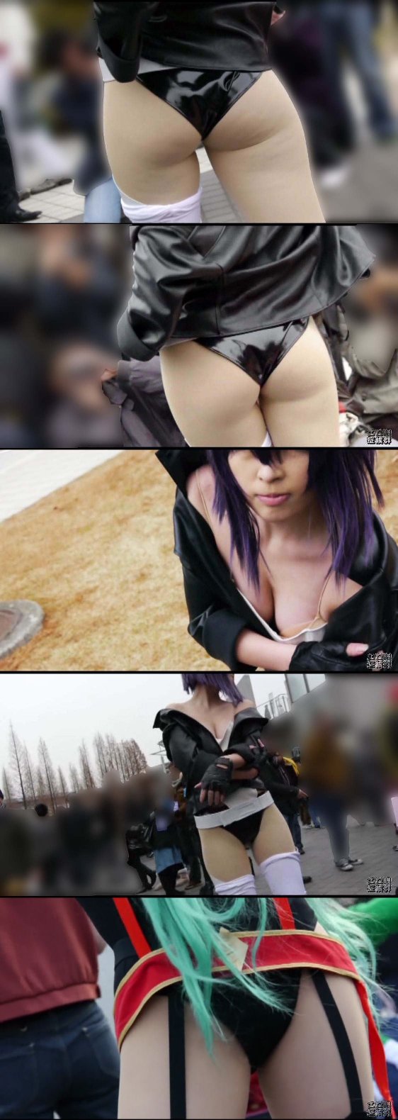 コスプレイヤー激烈露出事情08【ドロンジョ！クイコミ綾波レイ!女格闘家】