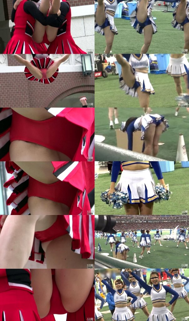 【HD】チアガール大好き!01~07 脅威のハミ毛ありセット