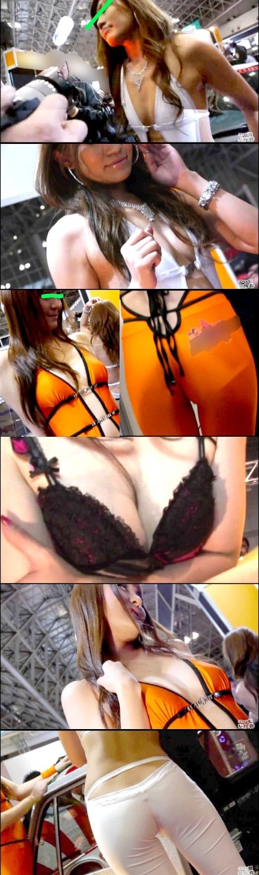 キャンギャルイベント出禁カメコレポート01~08【乳首も見えるハプニングあり】