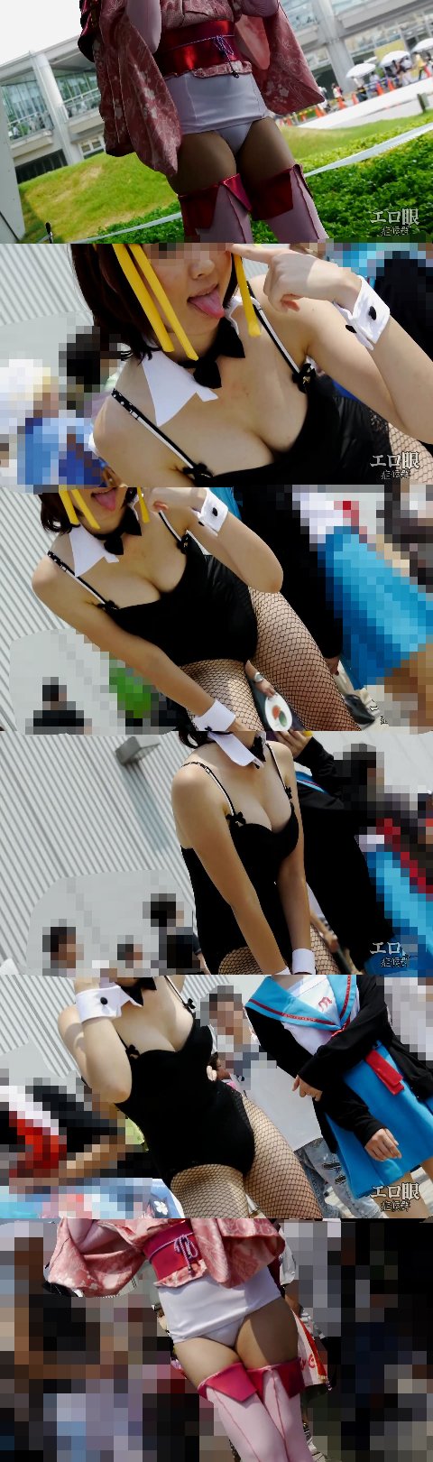 コスプレ★サービス満点あっけらかんレイヤーさんたちの露出事情 03