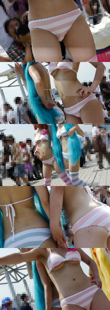 コスプレ★サービス満点あっけらかんレイヤーさんたちの露出事情 05