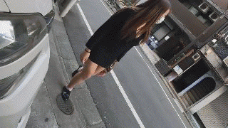 【街頭人妻】　パンティプラスα撮影　ファッションチェック動画を装い