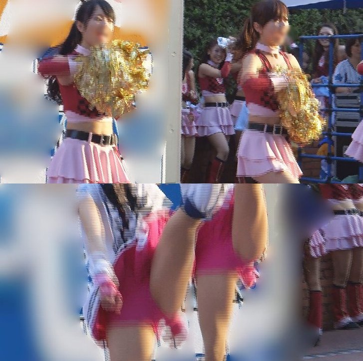 チア激烈投稿クロニカル06【超高画質ポニテアイドル選手の大胆キック、ピンクアンスコにメロメロ】