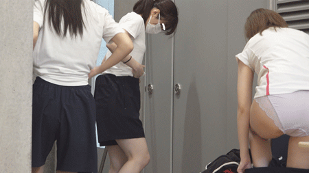 更衣室での驚愕の出来事！いや、秘め事を目撃しちゃいました⑮
