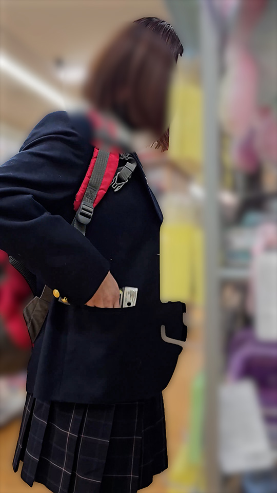 無料サンプル【万引き少女第1話】かわなかさま