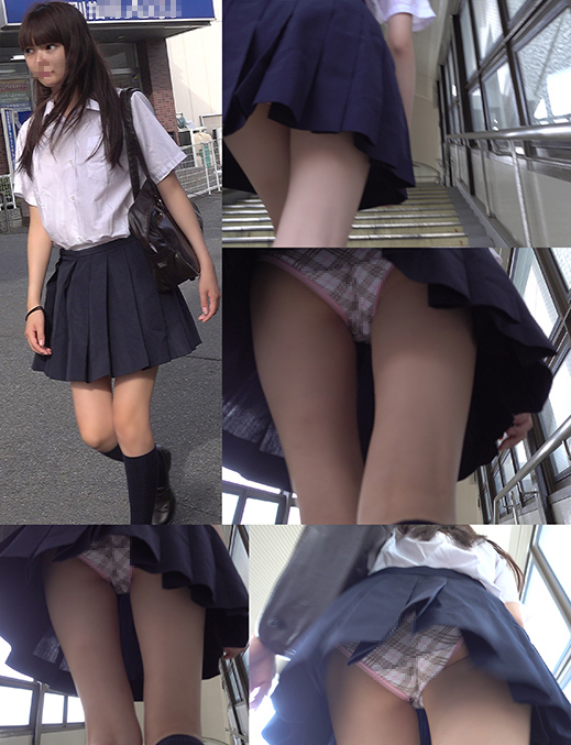 大失態！やりすぎてバレてしまった！駅階段での美少女Pチラ動画19（Full HD）