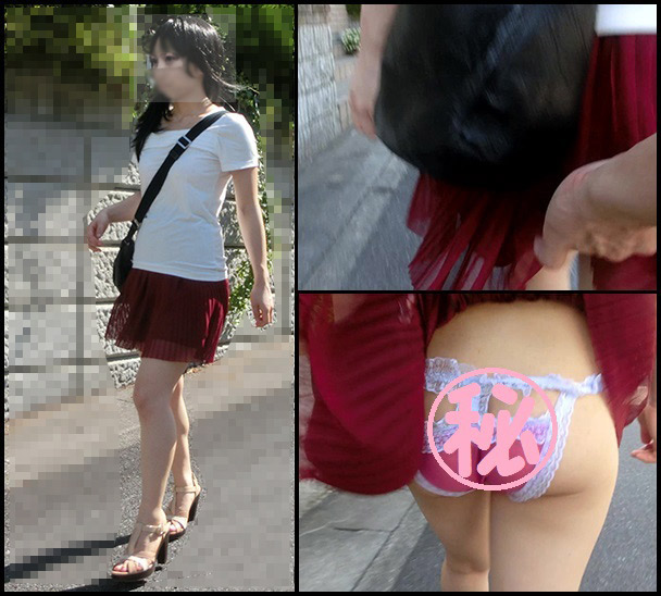 スカートめくり9~大衆の前で下半身をあらわにされた女の子~