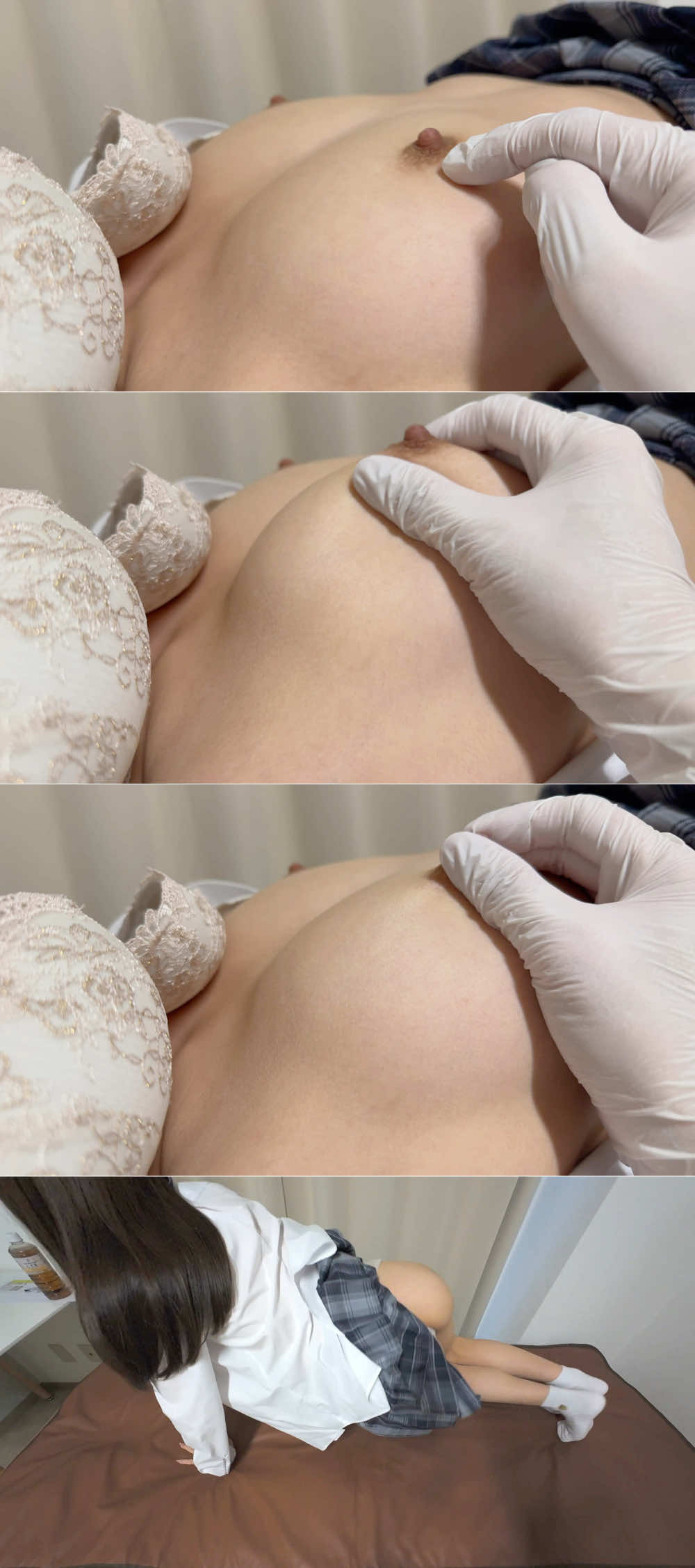 【診察】美乳パイパン女子の患部をマッサージ「じゅり」さん
