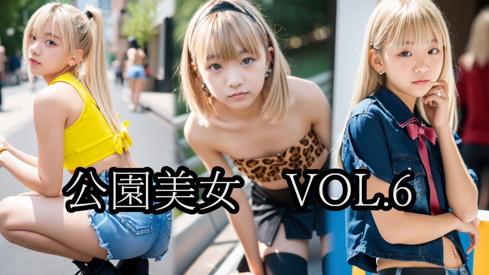 【公園美女 vol.6】金髪女子を撮影させてもらいました