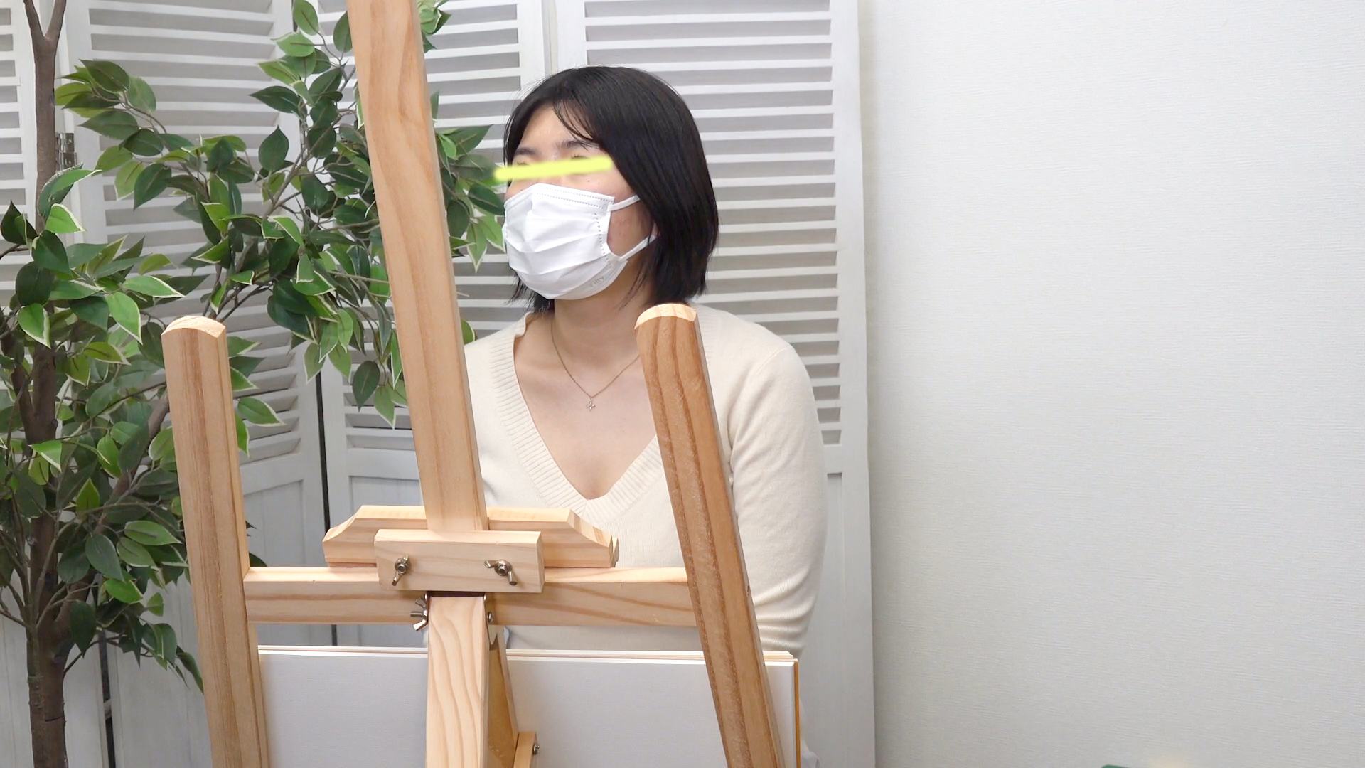 ［お絵描き教室/胸チラ⑯]Ｇカップむちむち爆乳ＪＤ/垂れパイ人妻さん