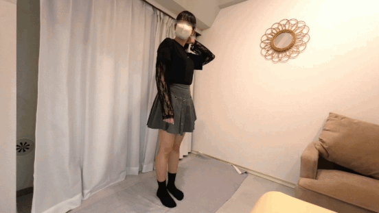 【スタジオ撮影会の段24】生意気くのいちのキュっとした乳首の巻