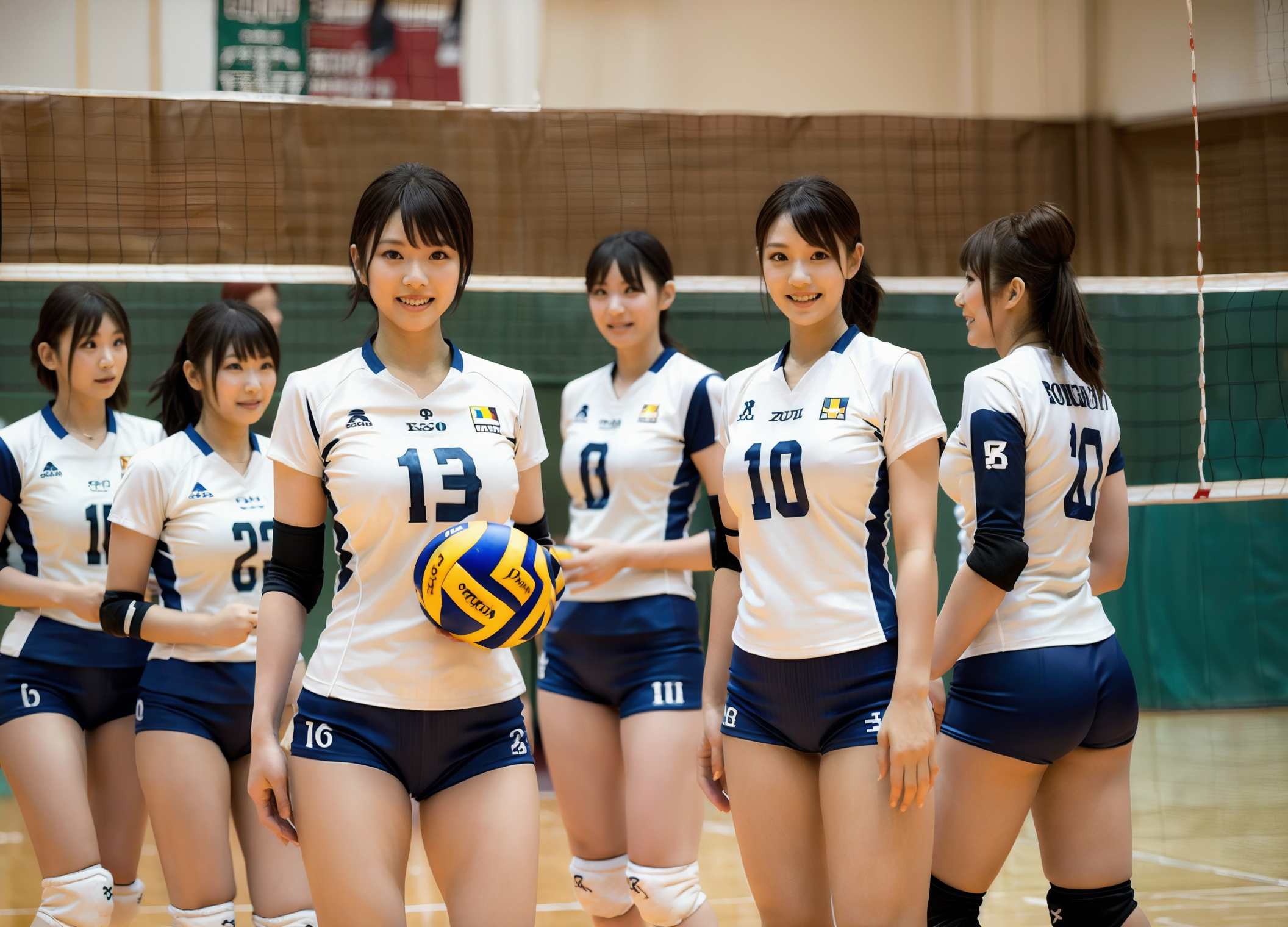 最強 美女軍団 おっぱい巨乳バレー部‼