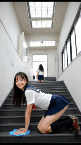 PALPIS 【動画】S級 制服女子 ～掃除編～ 85775