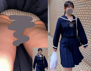 美少女セーラーJ系を2日間撮影、張りのあるお尻が魅力的でした / HIMAつぶし撮影
