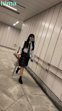 真面目そうな美少女の2日間のスカートの中をのぞき見 / HIMAつぶし撮影