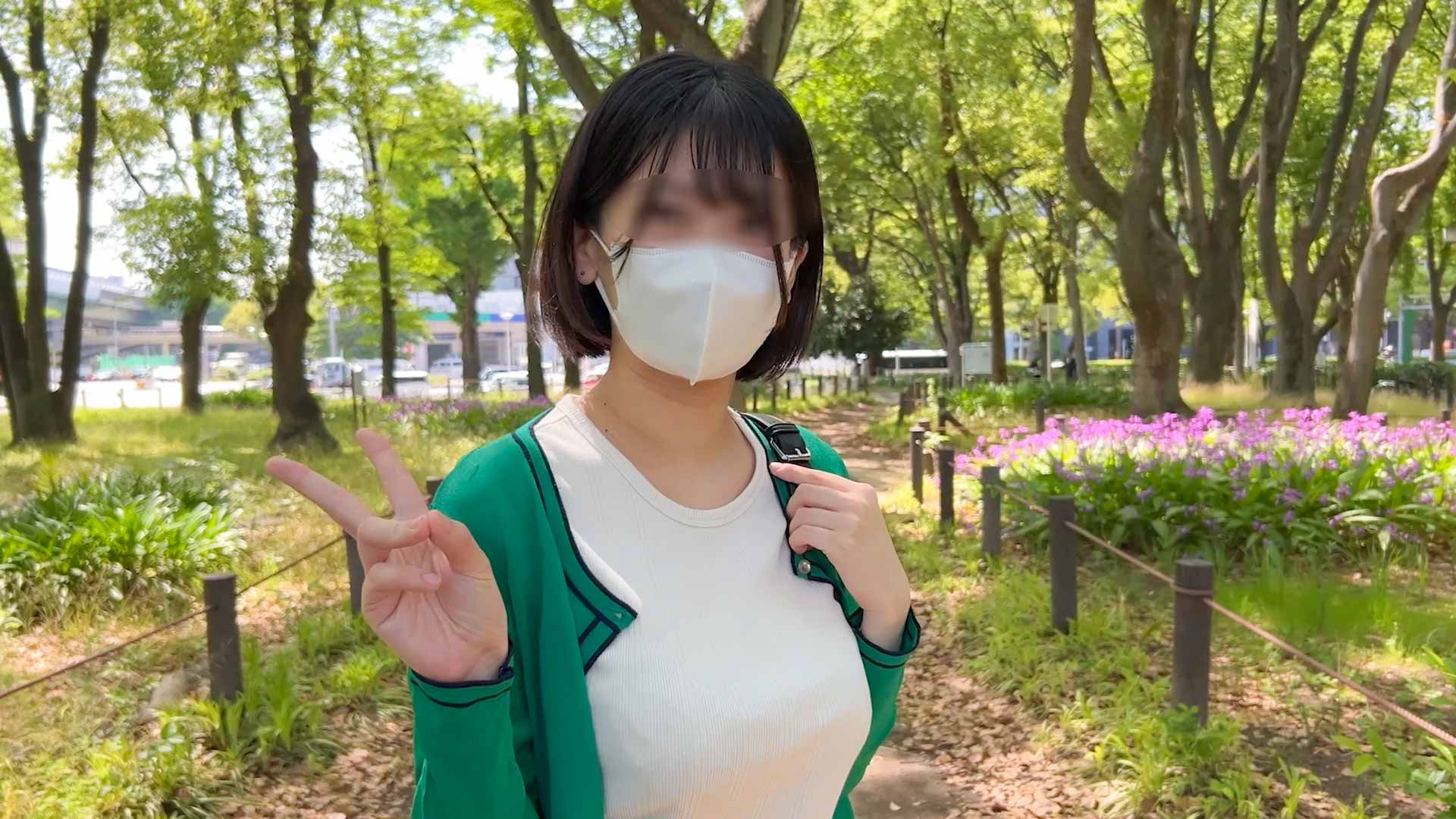 【女体観察28】シミズ リン/25歳/介護士/爆乳Hカップ/手マン電マ/趣味:サウナ