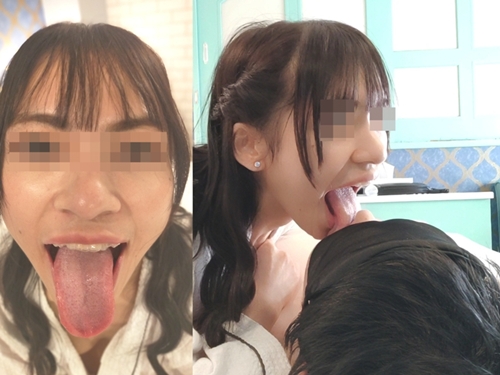 【匂いフェチ向け】フォロワー●万人の元ハーフ芸能人に長ベロ顔面舐め&すっぱい口臭と嗅がされながらの顔鼻舐め手コキで昇天