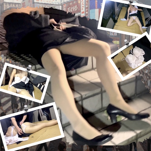 OL仕事納めの夜  優等生タイプのスーツ美女  緊張の糸が解けた社会人1年目の生裸
