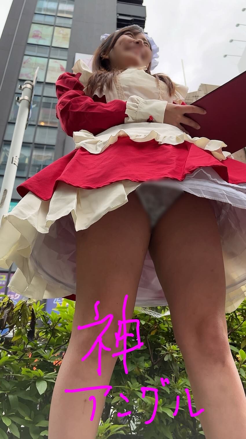 vol.3 元A◯B 山◯彩似の超絶可愛いメイドにア◯バで密着してみた。