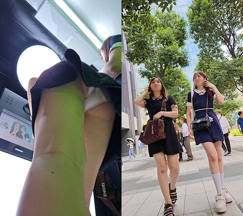 vol.4 プリクラで齋藤◯鳥似の2人組に撮影中突撃してみた
