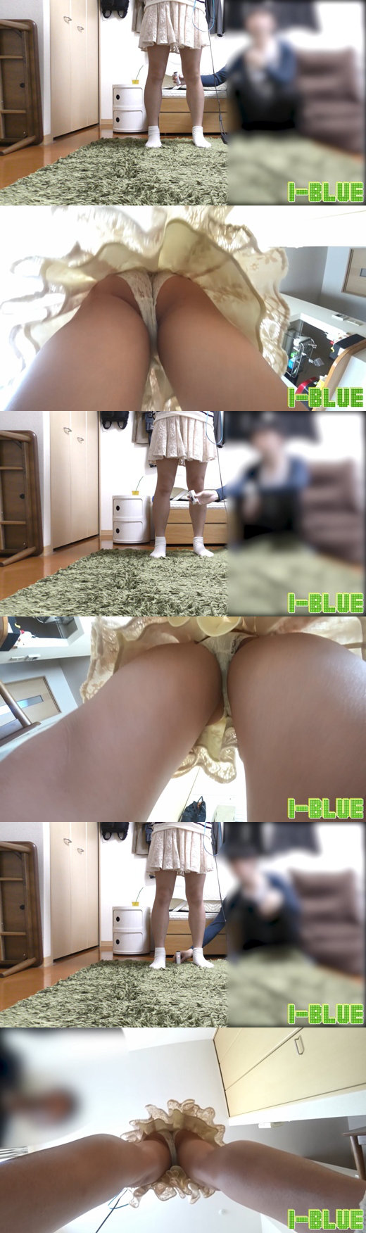 [4Kエンコ] ゲームに夢中なあの子に夢中 ヒトミちゃん編 [逆さパンチラ]