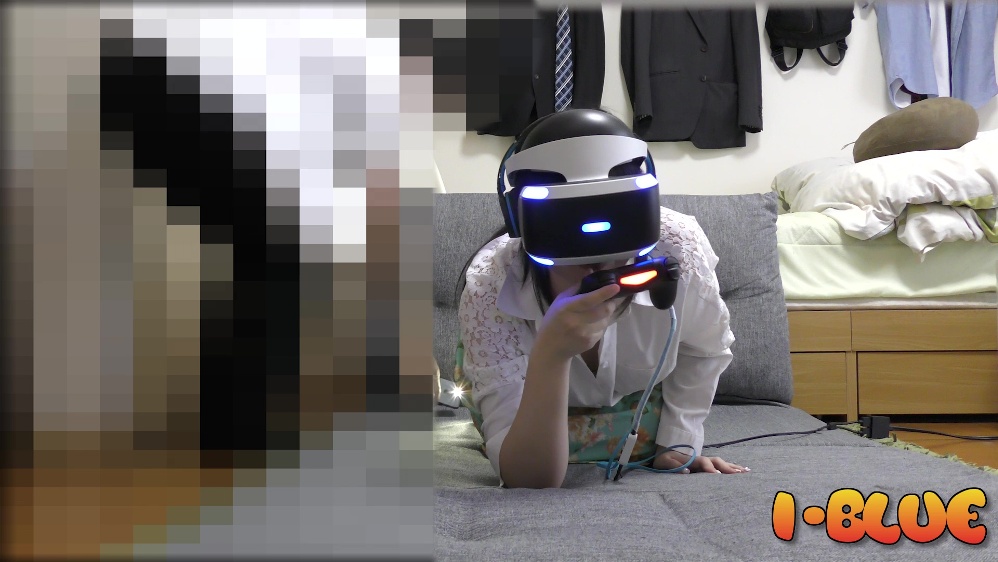 [4Kエンコ] ゲームに夢中なあの子に夢中 カナメちゃん編 [四つん這い]