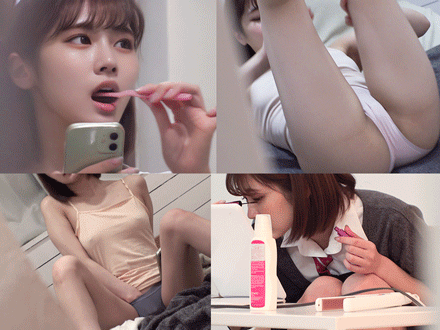 家庭内14日分 無防備JK妹 自慰・ストレッチ・ぷり尻・お風呂