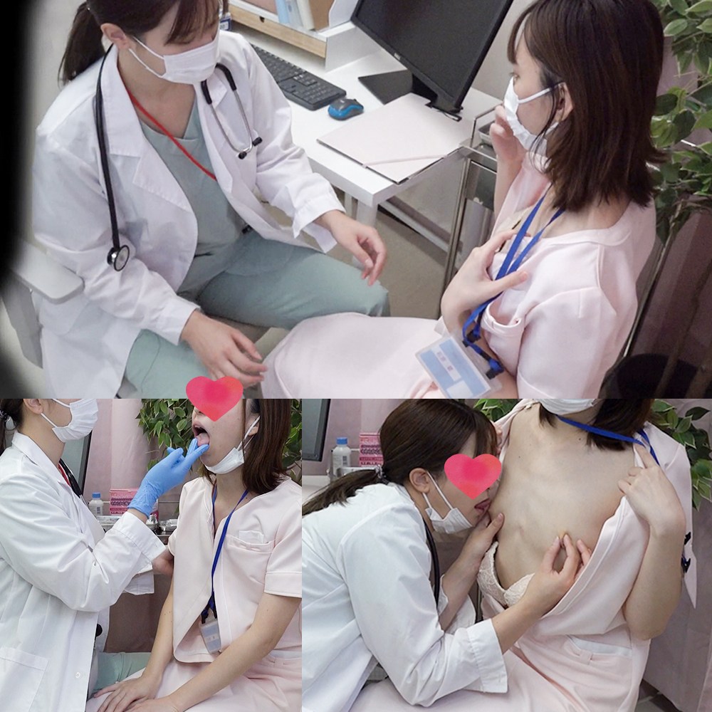 淫猥診察01_貧乳ドM看護師Mさんを診察しました。【前編】