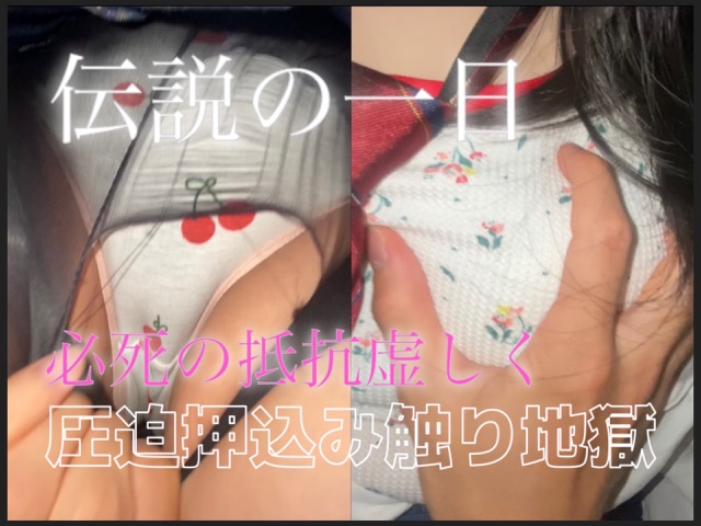 【触地獄】伝説の一日、必死の抵抗虚しく圧迫押込み触り地獄、声入ってます