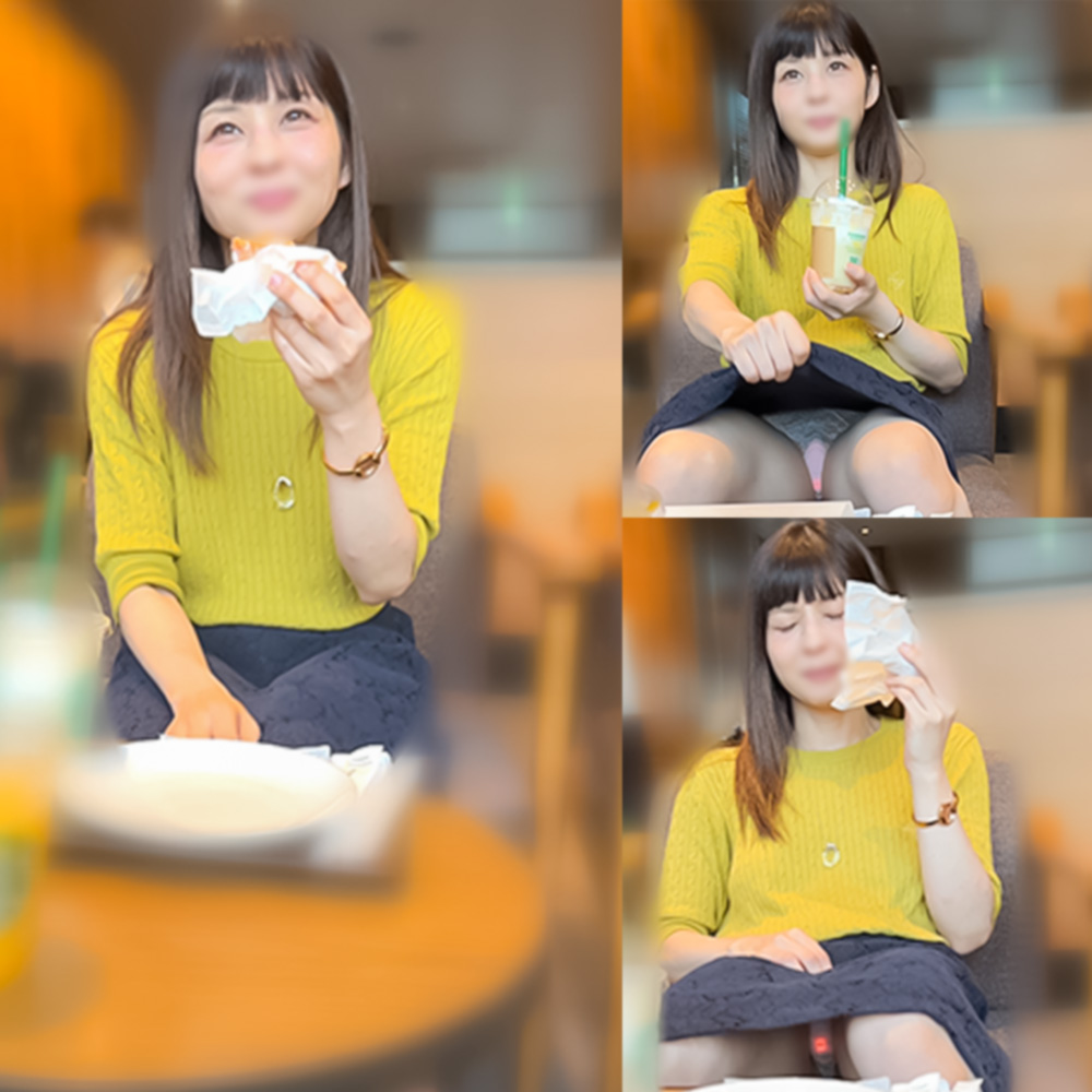 【僕の妻06】ローター散歩②ス●バで羞恥プレイｗ