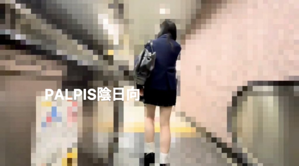 陰日向Vol.18 風のせいでダサい綿パンツが丸見えJK（逆さ撮り・ライトアップ・めくり）【５日分】