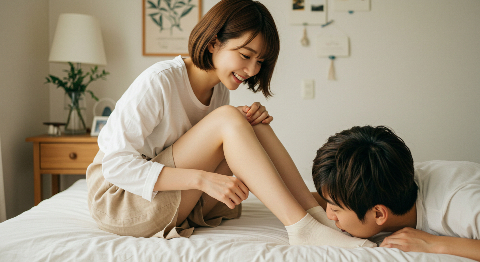 彼女の足もと【デート編】