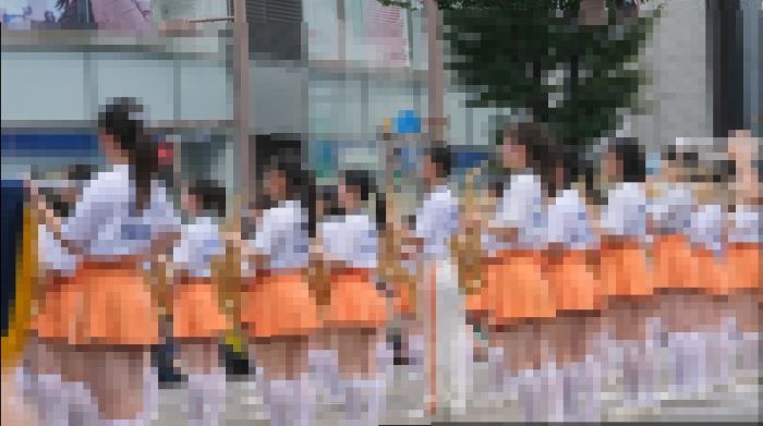 【4K】某有名吹奏楽部見◯パン履き忘れ!!??激レア映像