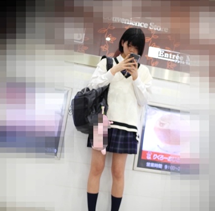 第2話　顔出しJK制服！スタイル抜群清楚系美女のフロント撮りに成功！