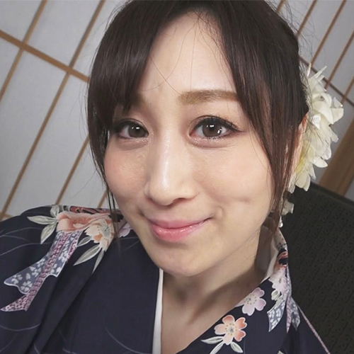 着物でドライブデート旅館で生ハメSEX‼