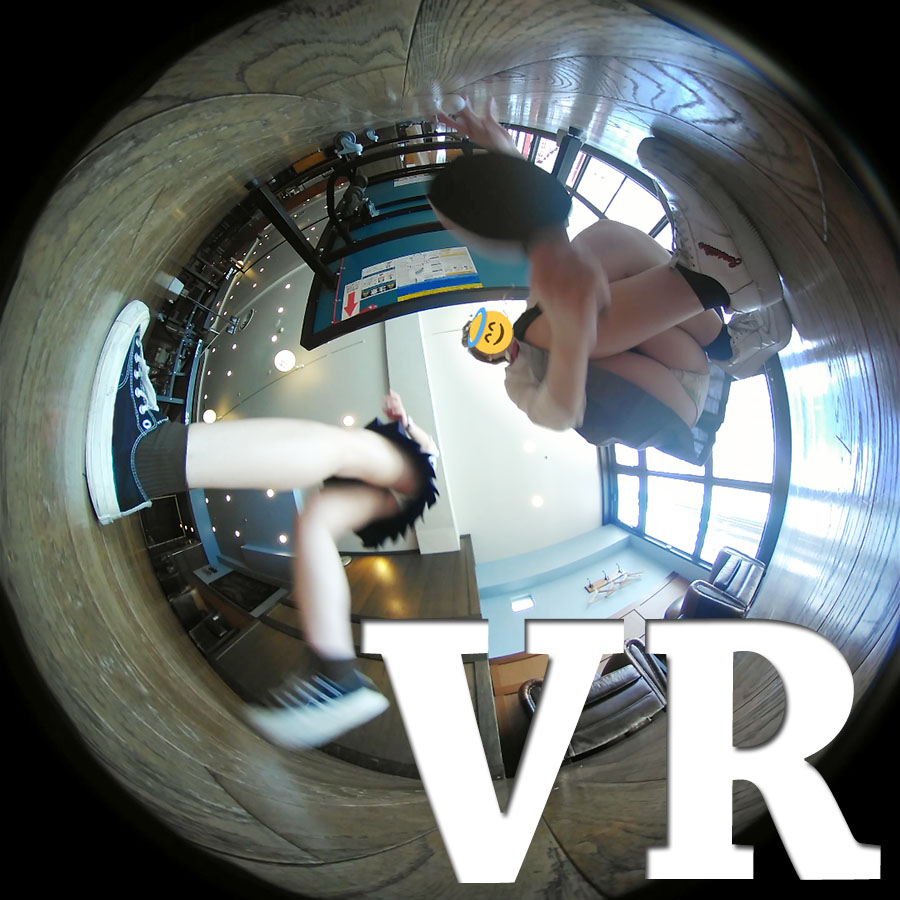 【VRパンチラ】JKピンポン