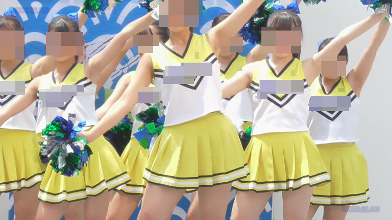 hdチアガールイベント uc551