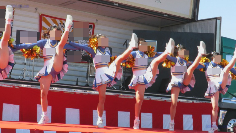 hdチアガールイベント uc442